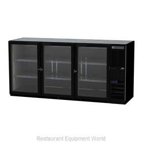 Beverage Air BB72HC-1-FG-S Back Bar Cabinet, Refrigerated