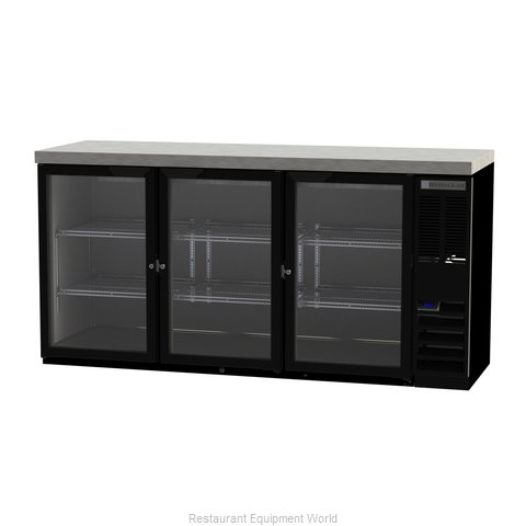 Beverage Air BB72HC-1-G-B-27 Back Bar Cabinet, Refrigerated