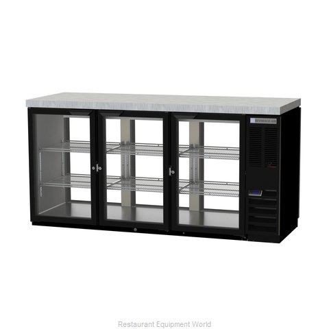 Beverage Air BB72HC-1-G-PT-B-27 Back Bar Cabinet, Refrigerated (Magnified)