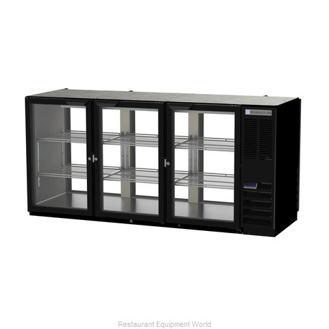 Beverage Air BB72HC-1-G-PT-B Back Bar Cabinet, Refrigerated (Magnified)