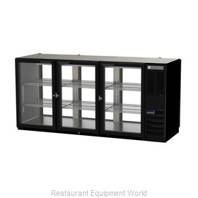 Beverage Air BB72HC-1-G-PT-S Back Bar Cabinet, Refrigerated