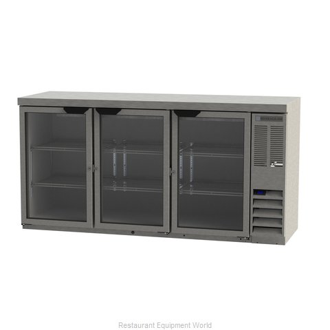 Beverage Air BB72HC-1-G-S-27 Back Bar Cabinet, Refrigerated