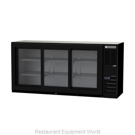 Beverage Air BB72HC-1-GS-B Back Bar Cabinet, Refrigerated