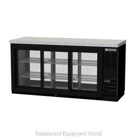 Beverage Air BB72HC-1-GS-PT-B-27 Back Bar Cabinet, Refrigerated