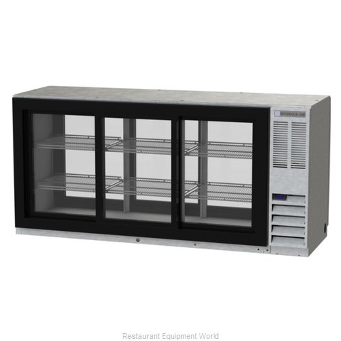 Beverage Air BB72HC-1-GS-PT-B Back Bar Cabinet, Refrigerated