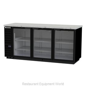 Beverage Air BB78HC-1-G-S Back Bar Cabinet, Refrigerated