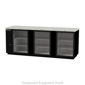 Beverage Air BB94HC-1-FG-B Back Bar Cabinet, Refrigerated