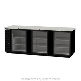 Beverage Air BB94HC-1-G-B Back Bar Cabinet, Refrigerated
