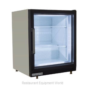 Beverage Air CF3HC-1-W Display Case, Freezer, Countertop