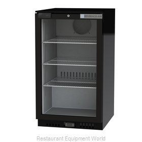 Beverage Air CT96HC-1-B Display Case, Refrigerated, Countertop