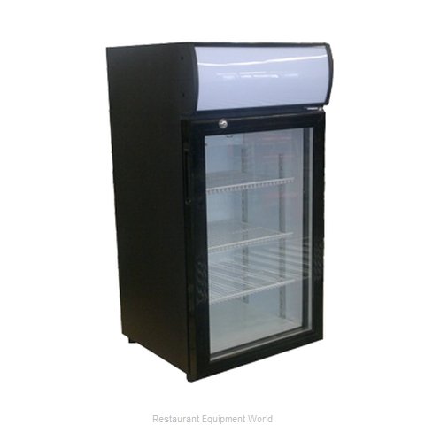 Beverage Air CTF3-1-B-LED Display Case, Freezer, Countertop