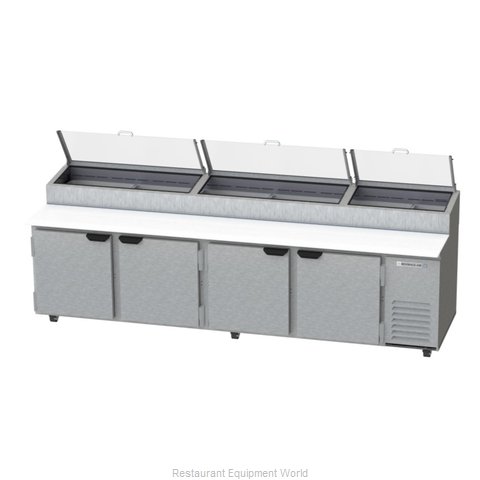 Beverage Air DP119-CL Refrigerated Counter, Pizza Prep Table