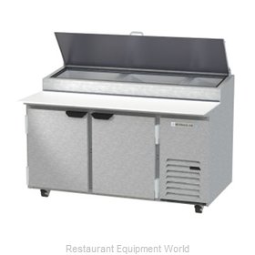 Beverage Air DP60HC Refrigerated Counter, Pizza Prep Table