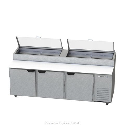 Beverage Air DP93-CL Refrigerated Counter, Pizza Prep Table