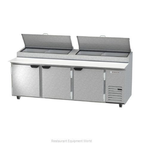 Beverage Air DP93HC Refrigerated Counter, Pizza Prep Table