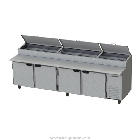 Beverage Air DPD119-2 Refrigerated Counter, Pizza Prep Table