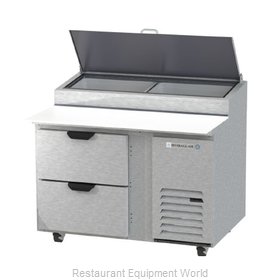 Beverage Air DPD46HC-2 Refrigerated Counter, Pizza Prep Table