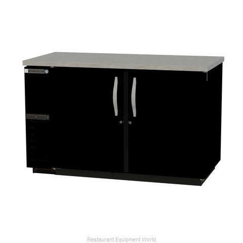 Beverage Air DZ58-1-B Back Bar Cabinet, Refrigerated