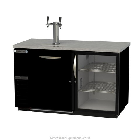 Beverage Air DZ58G-1-B-1 Draft Beer / Wine Cooler