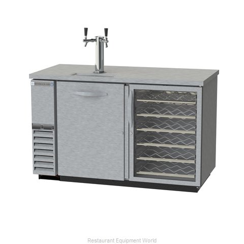 Beverage Air DZ58G-1-S-PWD-1 Draft Beer / Wine Cooler