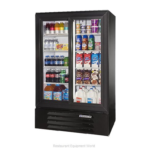 Beverage Air LV15-1-B-54-HD-LED Refrigerator, Merchandiser