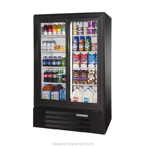Beverage Air LV17-1-B-54-HD-LED Refrigerator, Merchandiser