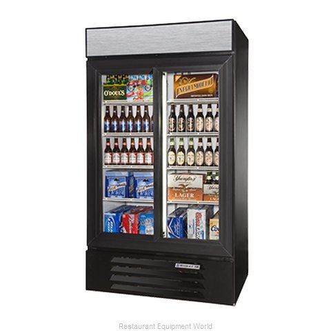 Beverage Air LV38-1-B-LED Refrigerator Merchandiser