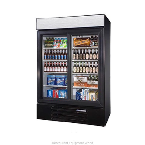 Beverage Air LV44-SLM-1-B-LED Refrigerator, Merchandiser