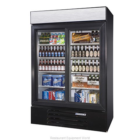 Beverage Air LV45-1-B-LED Refrigerator Merchandiser