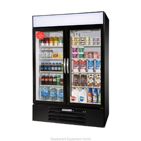 Beverage Air MMF44-1-B-EL Freezer, Merchandiser