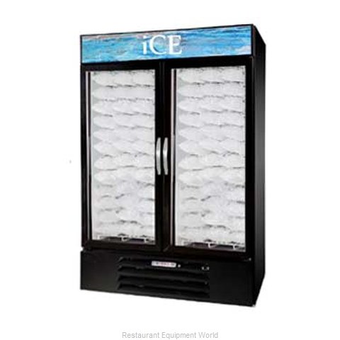 Beverage Air MMF49-1-B-ICELED Freezer Merchandiser