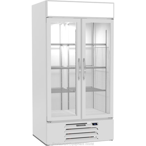 Beverage Air MMR35HC-1-W Refrigerator, Merchandiser