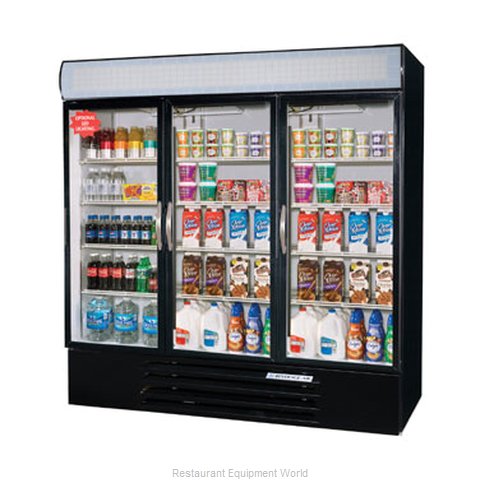 Beverage Air MMR72-1-B-LED Refrigerator Merchandiser