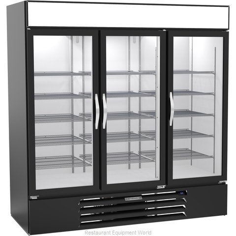 Beverage Air MMR72HC-1-B Refrigerator, Merchandiser (Magnified)
