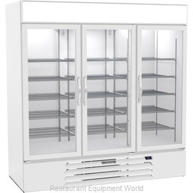 Beverage Air MMR72HC-1-W Refrigerator, Merchandiser