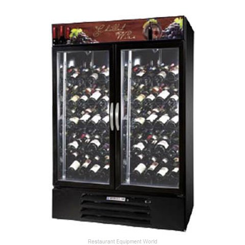 Beverage Air MMRR49-1-BW-A-LED Refrigerator, Wine, Reach-In