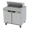 Mesa Refrigerada de Preparación de Emparedados
 <br><span class=fgrey12>(Beverage Air SPE36HC-08 Refrigerated Counter, Sandwich / Salad Top)</span>