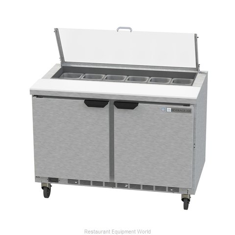 Beverage Air SPE48HC-12-CL Refrigerated Counter, Sandwich / Salad Top