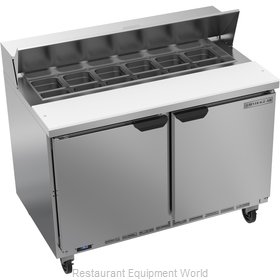 Beverage Air SPE48HC-12 Refrigerated Counter, Sandwich / Salad Top