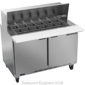 Beverage Air SPE48HC-18M Refrigerated Counter, Mega Top Sandwich / Salad Unit