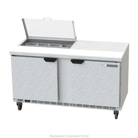 Beverage Air SPE60HC-08-CL Refrigerated Counter, Sandwich / Salad Top