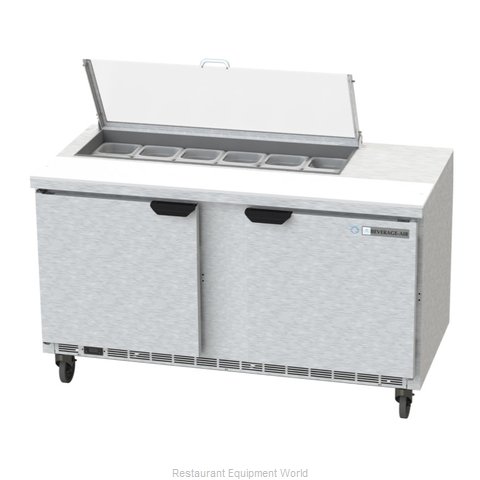 Beverage Air SPE60HC-12-CL Refrigerated Counter, Sandwich / Salad Top