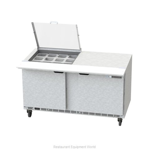 Beverage Air SPE60HC-12M-CL Refrigerated Counter, Mega Top Sandwich / Salad Unit (Magnified)