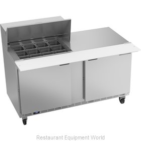 Beverage Air SPE60HC-12M Refrigerated Counter, Mega Top Sandwich / Salad Unit