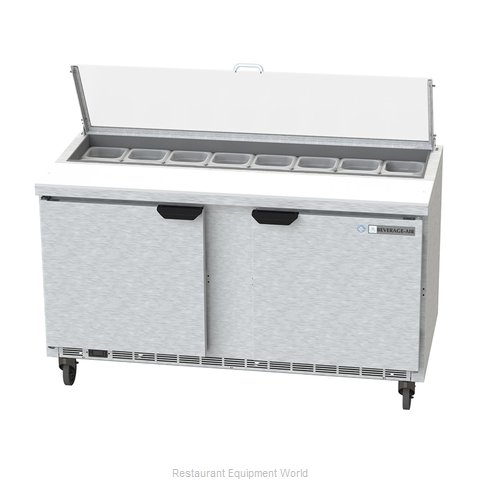 Beverage Air SPE60HC-16-CL Refrigerated Counter, Sandwich / Salad Top