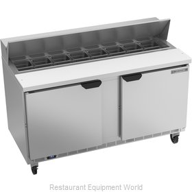 Beverage Air SPE60HC-16 Refrigerated Counter, Sandwich / Salad Top