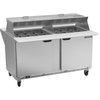 Encimera Refrigerada, Superficie Unidad para Emparedados
 <br><span class=fgrey12>(Beverage Air SPE60HC-24M-DS Refrigerated Counter, Mega Top Sandwich / Salad Unit)</span>