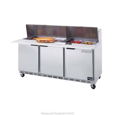 Beverage Air SPE72-10 Refrigerated Counter, Sandwich / Salad Top