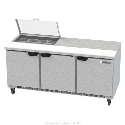 Beverage Air SPE72HC-08-CL Refrigerated Counter, Sandwich / Salad Top