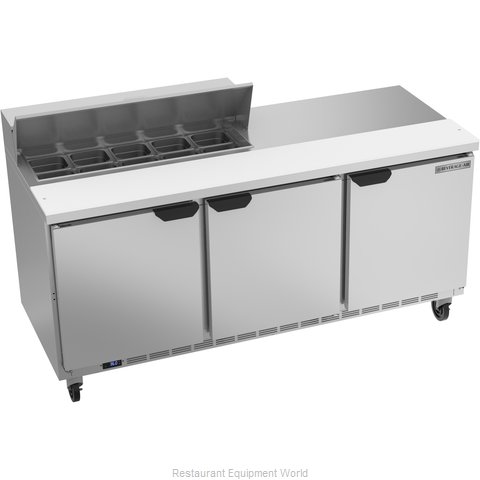 Beverage Air SPE72HC-10 Refrigerated Counter, Sandwich / Salad Top (Magnified)